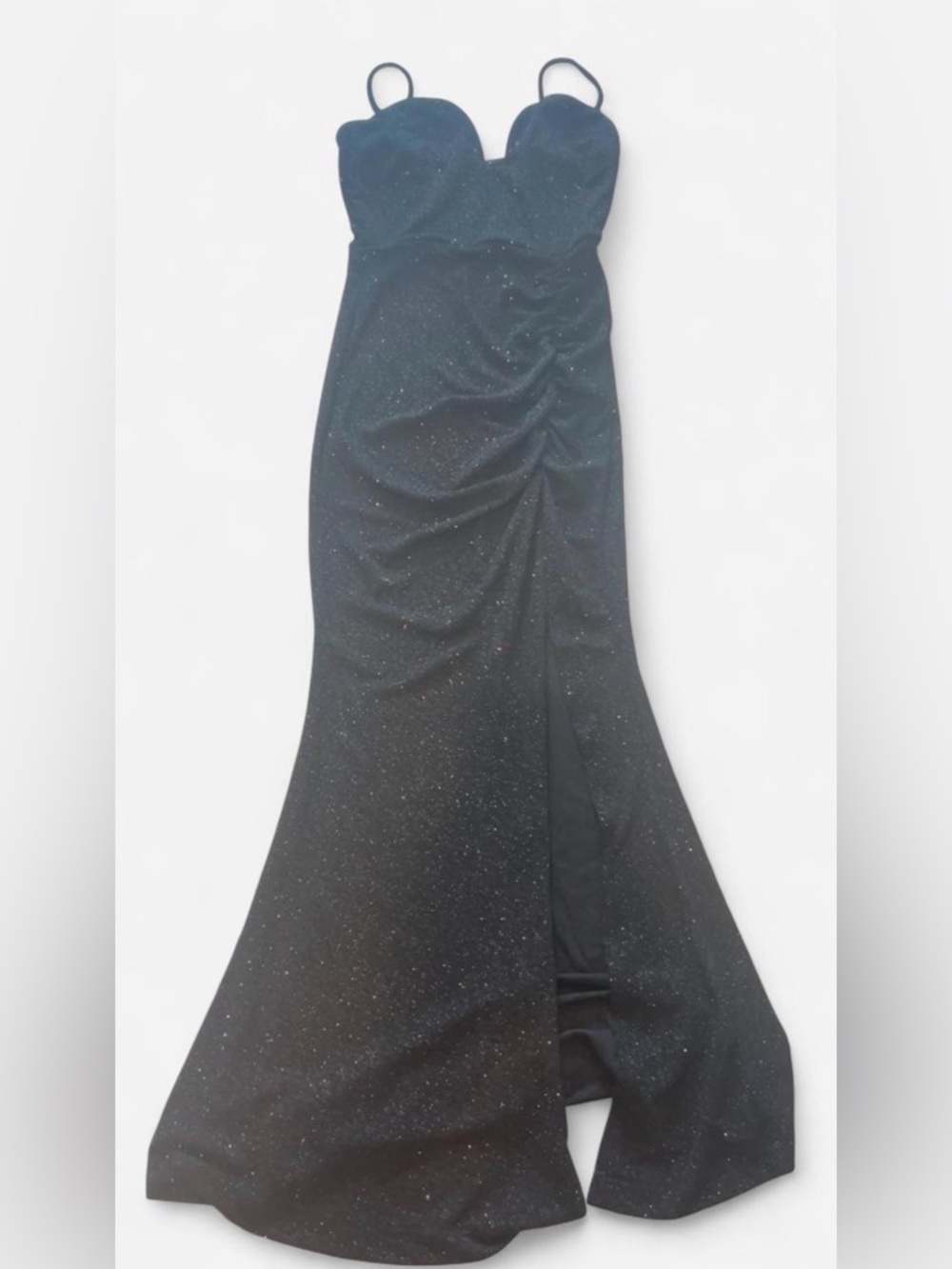Windsor Black Glitter Mermaid Dress